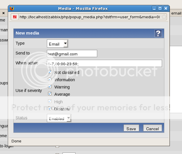 Send email from trigger. ZABBIX Forums