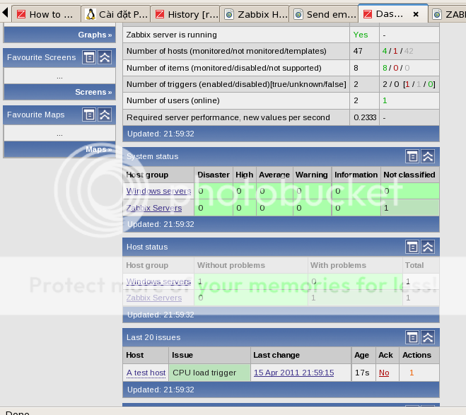 Send email from trigger. ZABBIX Forums