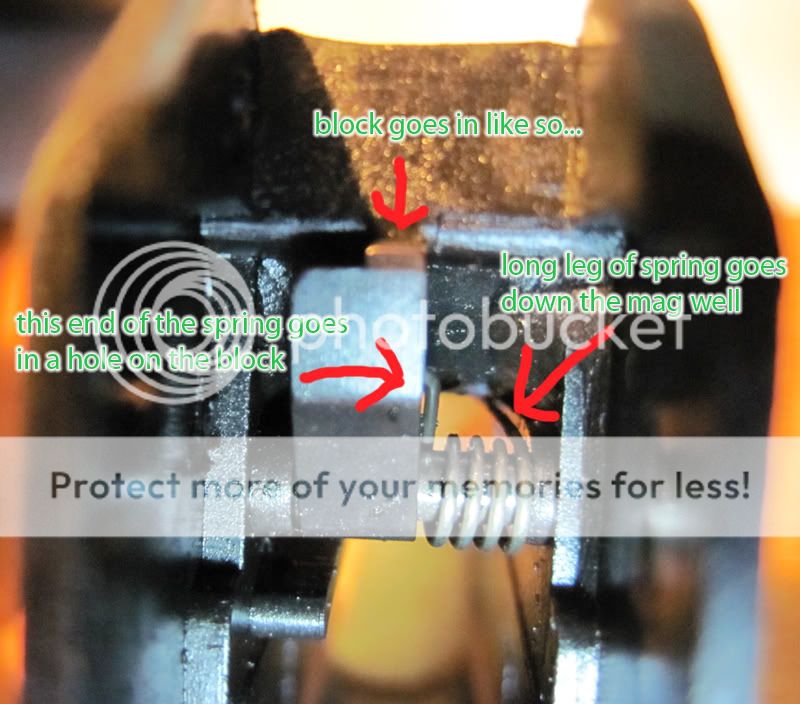 hammer block and hammer block spring assembly Community for KelTec