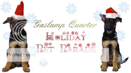 Gaslamp Quarter Holiday Pet Party