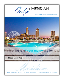 Call 619.238.6886 for more details Only at Meridian